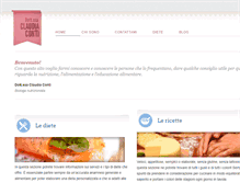 Tablet Screenshot of claudiaconti.it